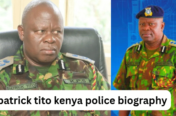 patrick tito kenya police biography