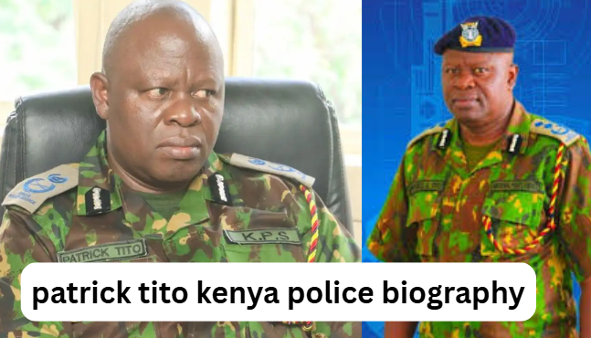 patrick tito kenya police biography